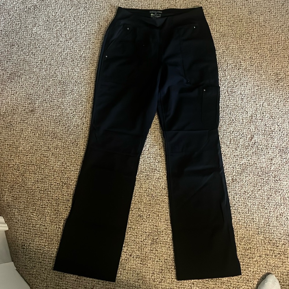 Black Purple Label Scrub Bottoms
